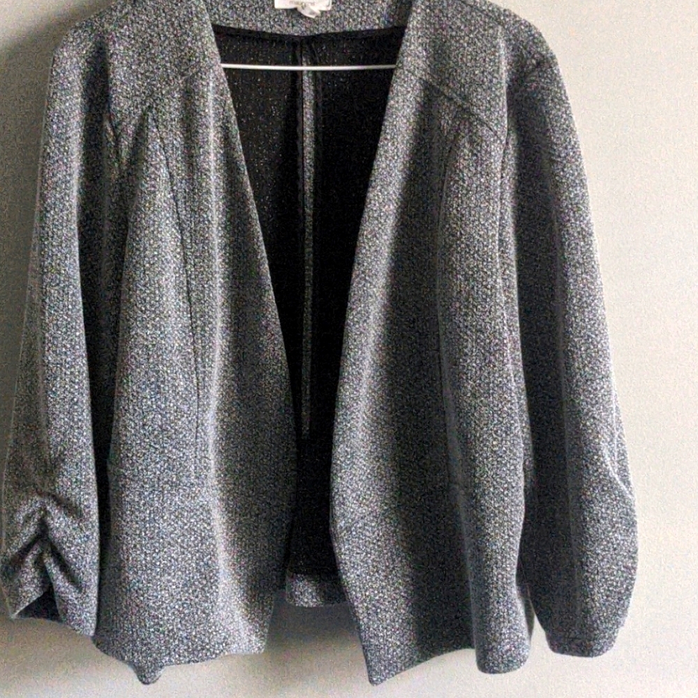 Speckled blazer